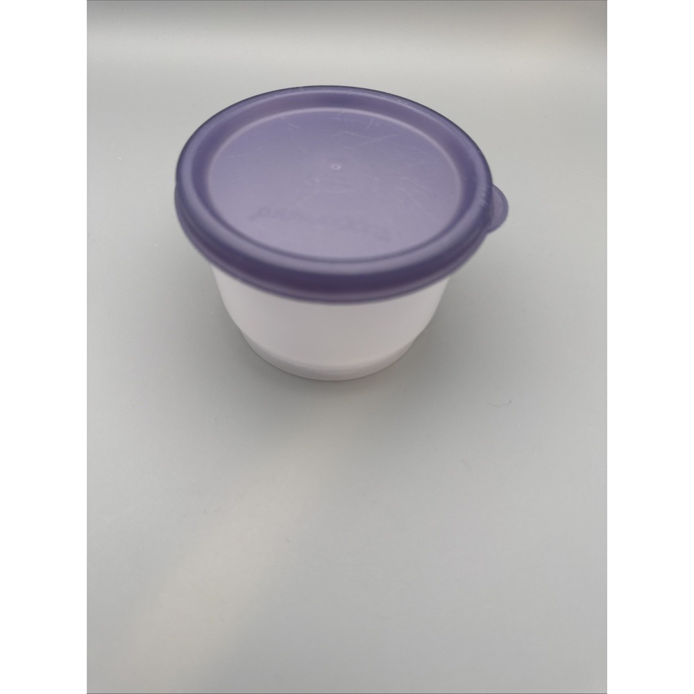 Tupperware Vintage container #1229H-2 & Light Purple Lid #1229H-2